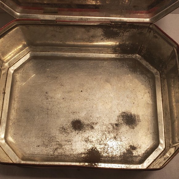 A. S. WILKIN LIMITED CREMONA "NEEDLEWORK" TIN BOX - LADY HAMILTON - TRUE VINTAGE - Picture 12 of 16